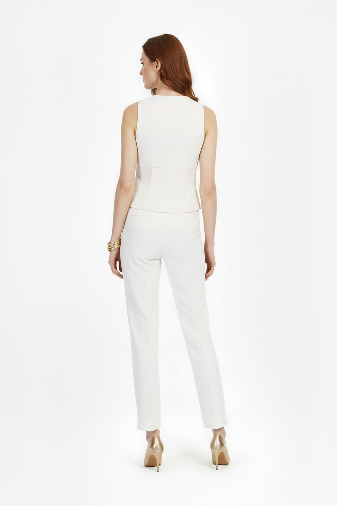 Pantalón sastre recto elegante