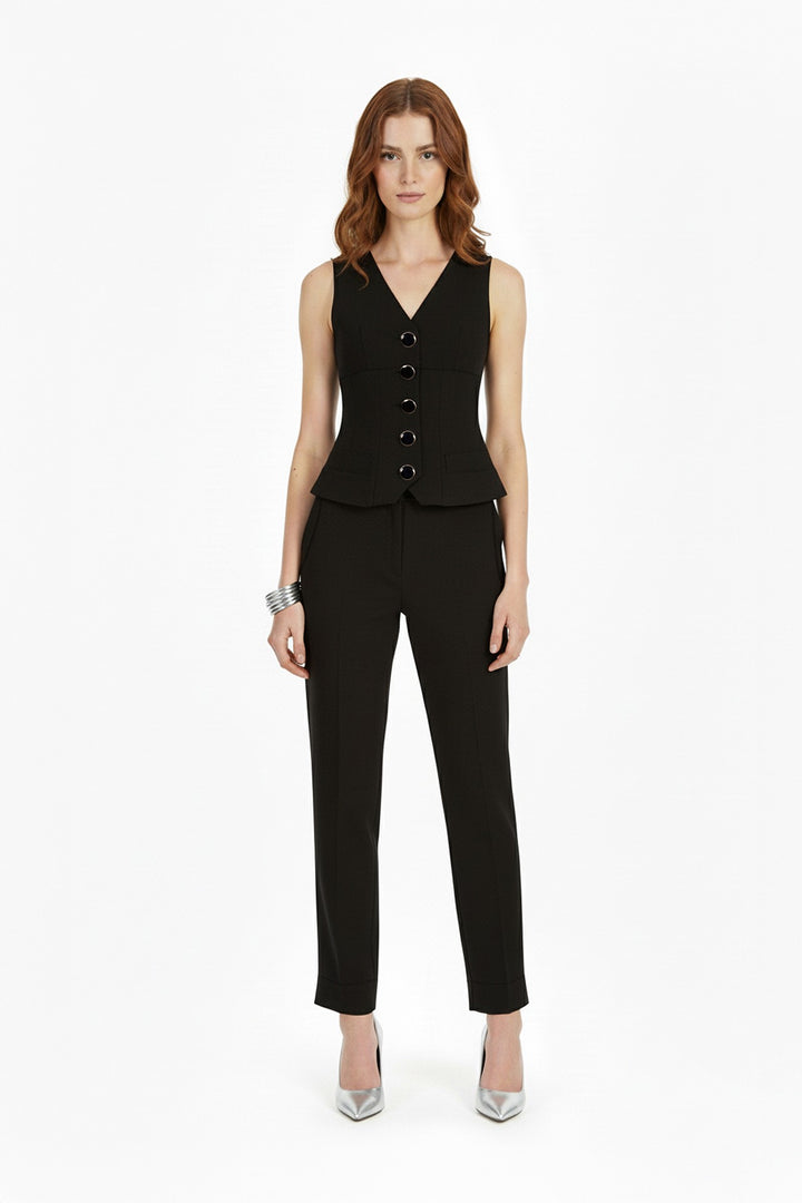 Pantalón sastre recto elegante